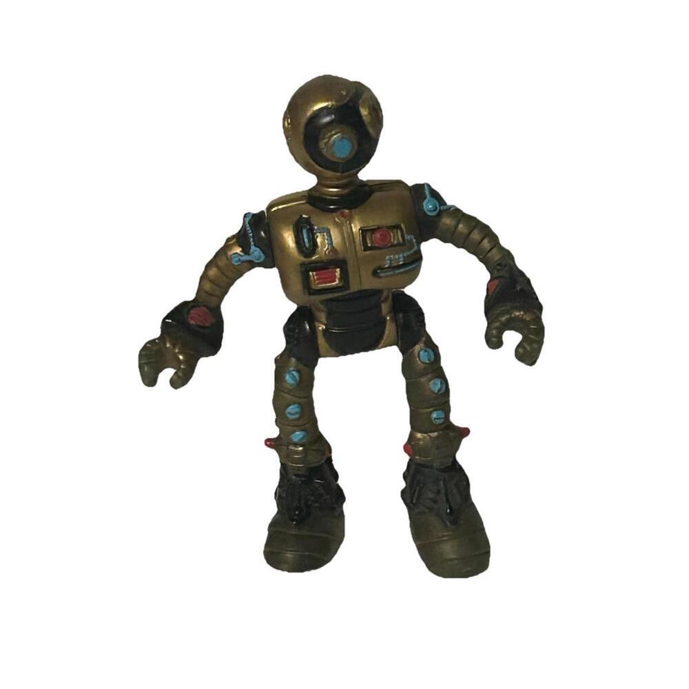 Teenage Mutant Ninja Turtles - Fugitoid - TMNT Toy Figure - 1990 - 4.5"​